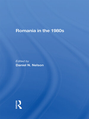 cover image of Romania In the 1980s